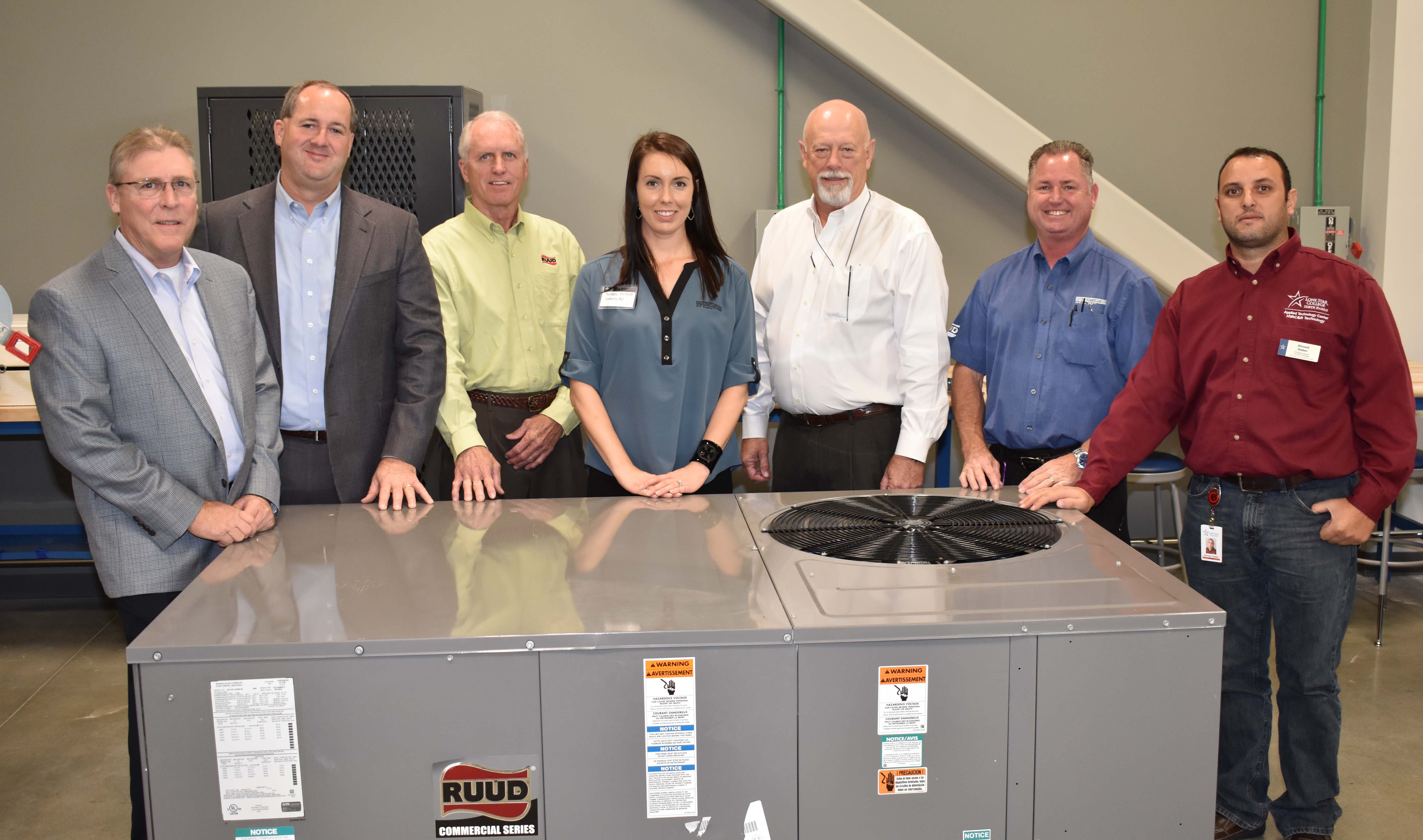 Gary Lewis with RUUD, Ken Schreiber with Century, Ross Schumann with