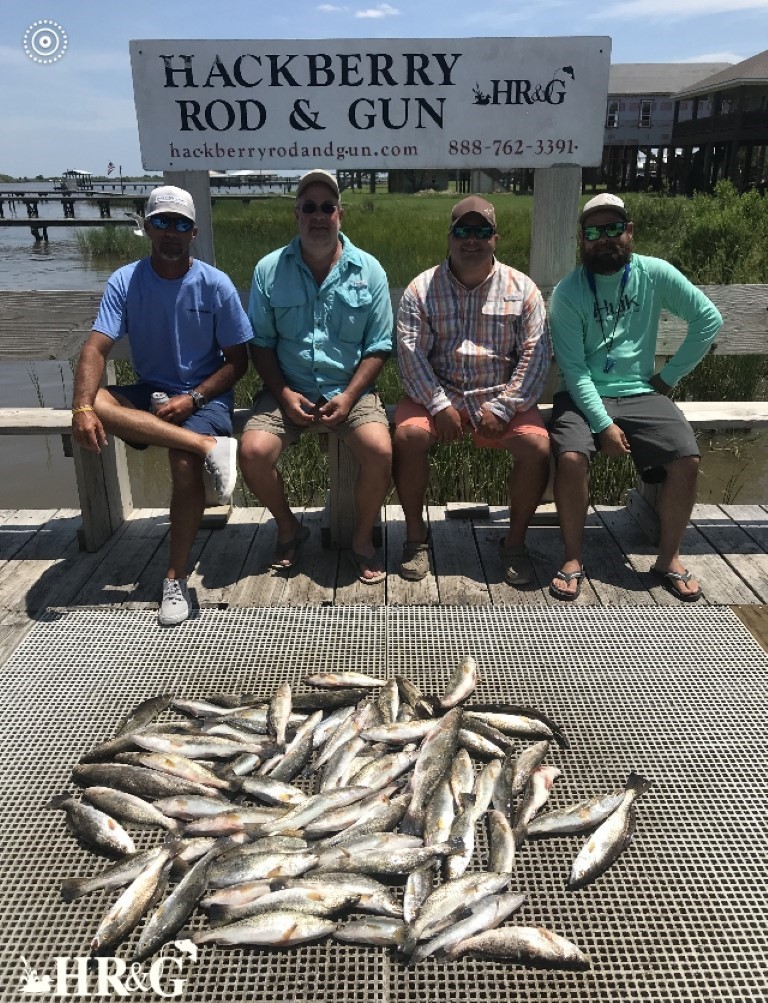 Hunton Distribution’s Annual Hackberry Fishing Trip Air Conditioning Today