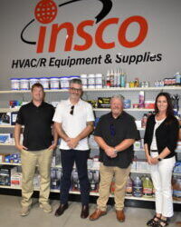 Insco Distributing Liberty Hill Welcome Event