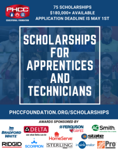 PHCC Educational Foundation Expands Scholarship Program, with 75 Awards Available in 2026